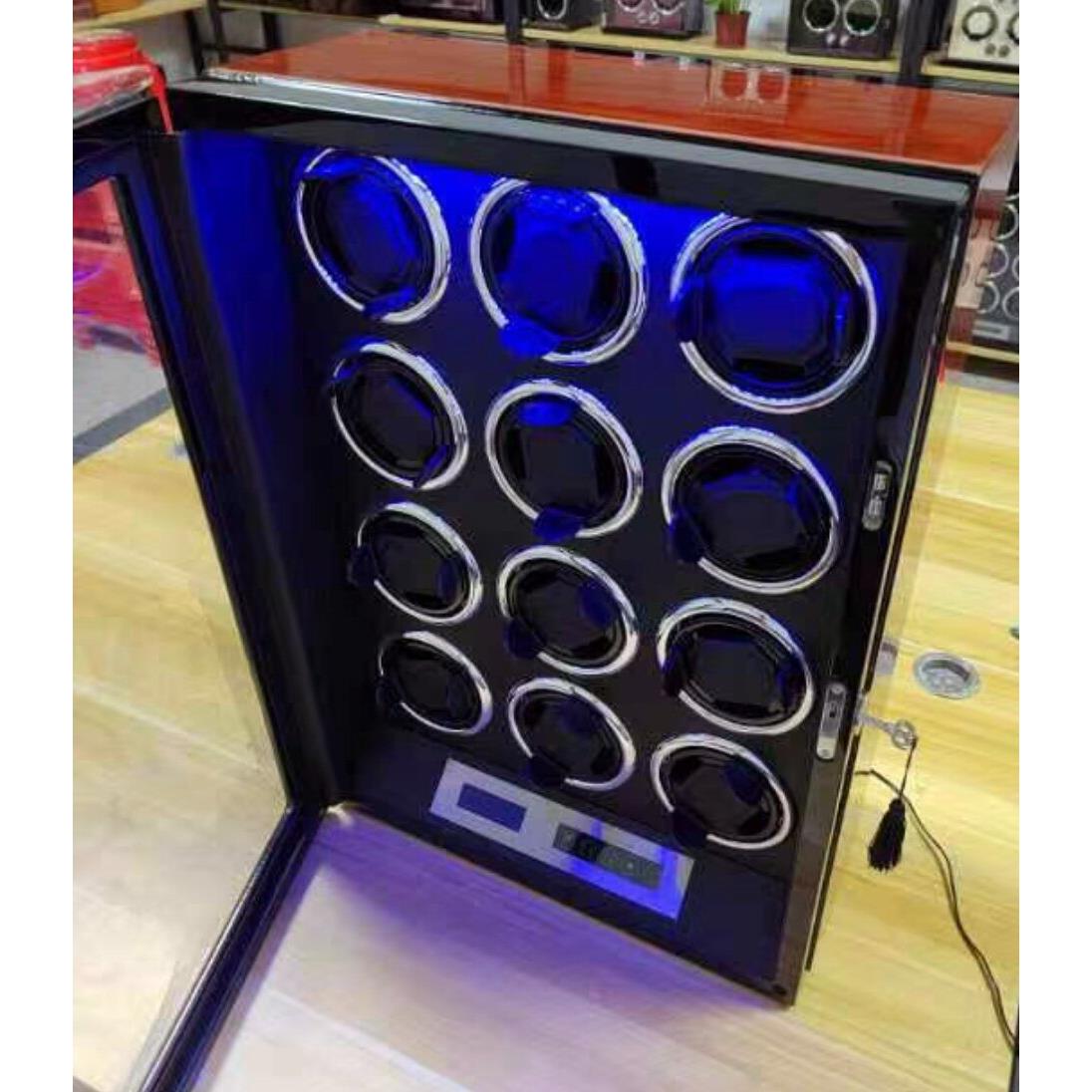 立式触控屏幕全自动摇表器机械表转表器手表放置自摆器家用上炼表