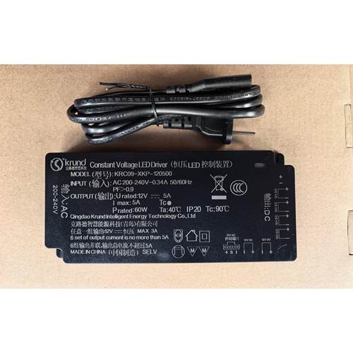 克路德智慧照明KRC09-XKP-120500恒压LED控制器12V5A 6路输出