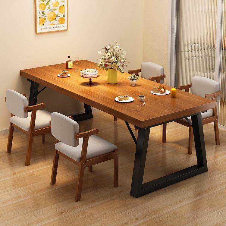 餐桌带椅子方桌小户型厨房餐厅现代简约餐饮新中式阳台茶桌椅组合