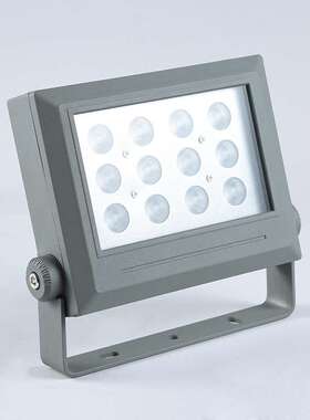 厂家直销压铸铝户外防水24wled投光灯外壳楼体外墙方形投射灯套件