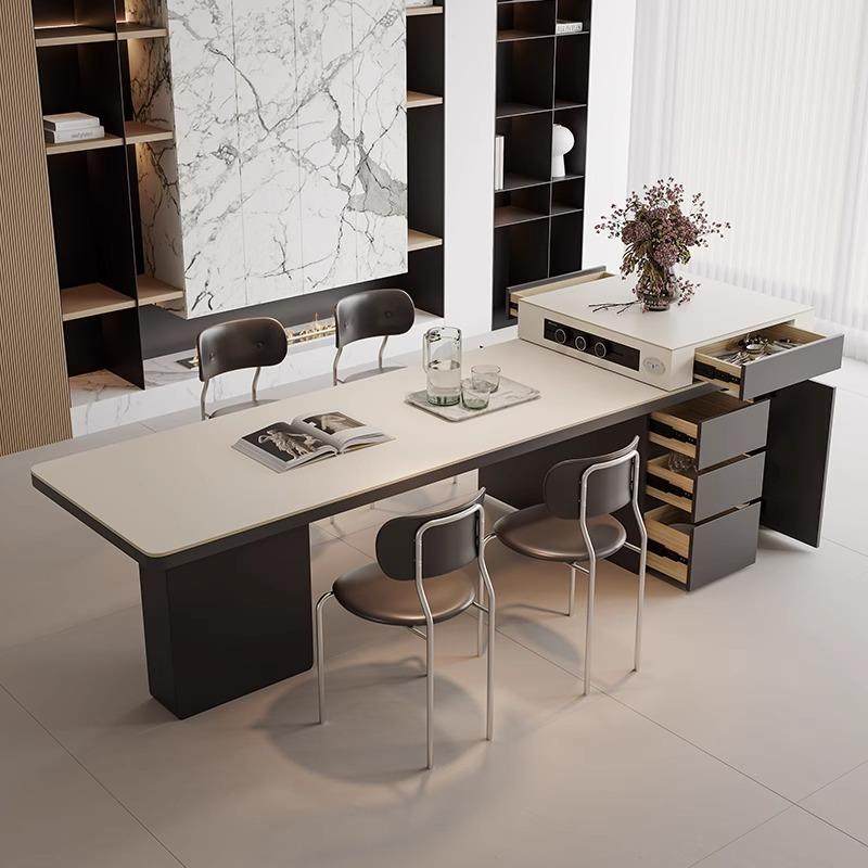 岛台餐桌一体智能电动可伸缩家用大户型意式极简中岛台岩板餐桌椅,鲜花速递/花卉仿真/绿植园艺,割草机/草坪机,淘宝优惠券,粉丝福利购,淘宝优惠卷