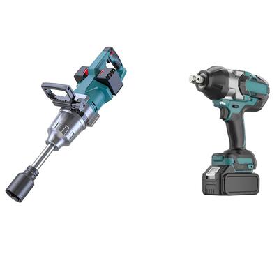 大扭力电动扳手套装，配6块6Ah电池，2块4Ah电池和5个充电器