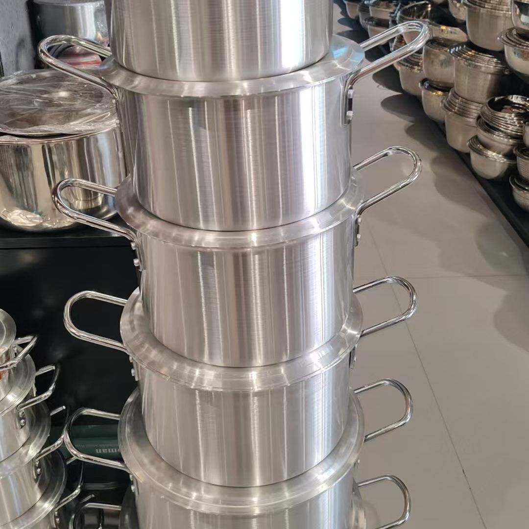 铝锅六件套26CM/28CM/30CM/32CM/36CM/40set Large-sized alumin