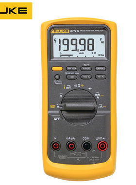 福禄克官方旗舰店Fluke87V/C工业真有效值全自动多功能数字万用表
