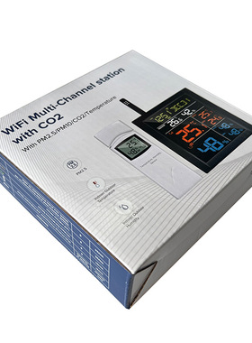 misol WN1821温湿度CO2、二氧化碳检测 气象仪(促销)