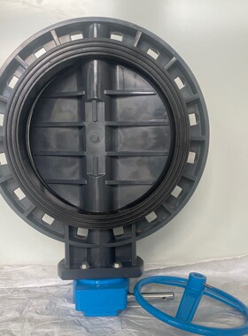 14寸 350mm DN350 UPVC涡轮蝶阀 D371X-4S   900元一台 出口多年