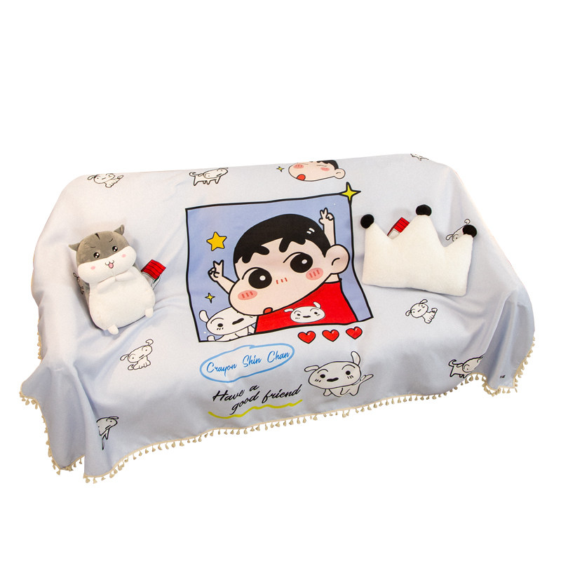卡通小新沙发巾 大尺寸沙发盖布防滑耐脏套罩靠背坐垫扶手巾动漫,居家布艺,沙发垫,淘宝优惠券,粉丝福利购,淘宝优惠卷