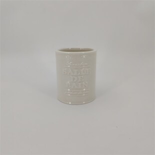 轻奢陶瓷漱口杯浴室高颜值洗漱杯家用奶油风牙具牙缸牙刷杯洗手台