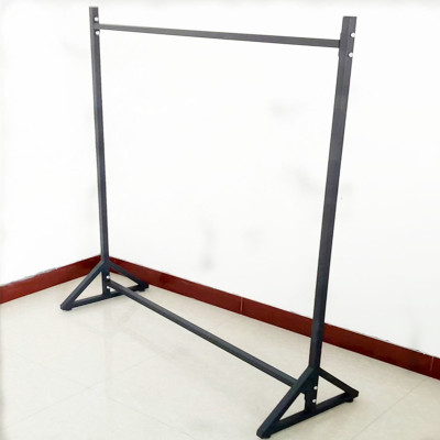 服装店展示架挂衣架专用落地式装饰女装童装晾衣服单杆龙门货架子