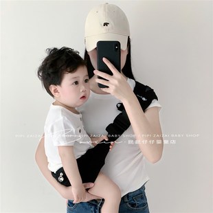 婴儿背带前抱式 儿童大童孩子外出简易背巾单肩斜挎轻便婴幼儿背带