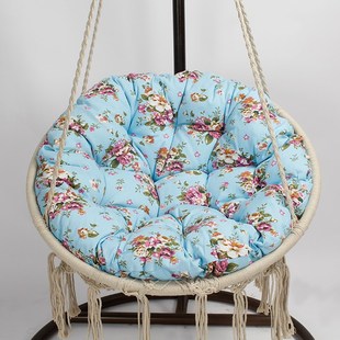 坐垫吊篮靠垫网红椅垫加厚圆形垫加厚满铺秋千垫