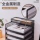 桌面金属置物架单位专用文件盒白色多层文件框办公桌学生用文件夹