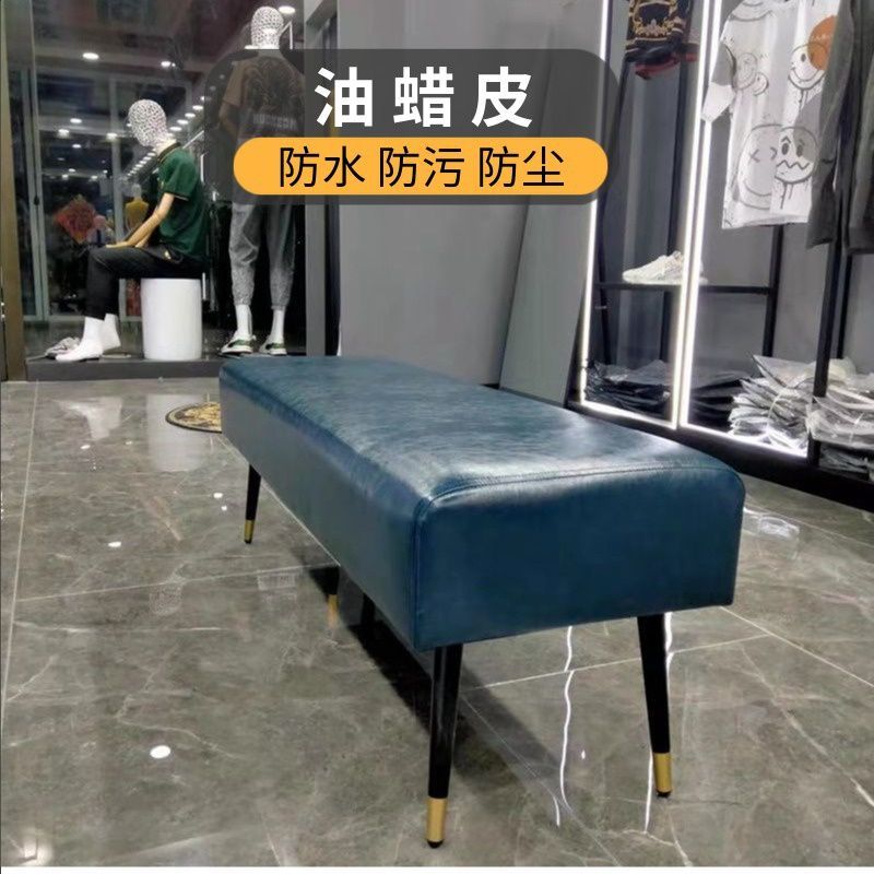 沙发凳子长方形可坐多功能家用门口长条服装店换鞋柜收纳箱储物凳