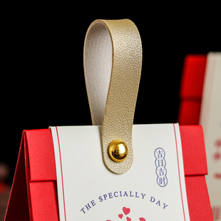 喜糖盒结婚糖盒2023新款 手提礼盒盒子高级感婚礼喜糖袋网红糖果盒