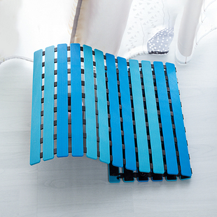 浴室防滑垫淋浴防摔地垫家用卫生间洗澡加厚带吸盘可剪裁防水脚垫