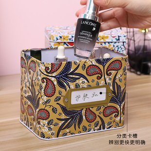 曲奇饼干巧克力糖果收纳盒铁盒家用茶叶分类整理储物带盖包装盒子
