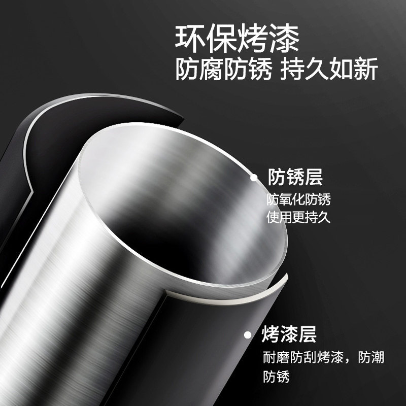 不锈钢厨房夹缝收纳置物架落地多层冰箱侧缝隙家用微波炉放锅架子