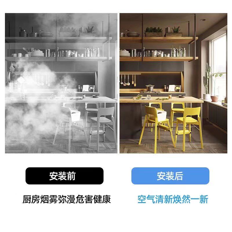 大功率高速轴流风机工业排气扇换气扇强力抽风机饭店厨房抽油烟机