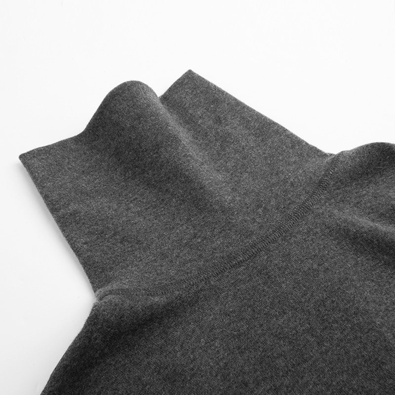 无骨纯棉高领儿童保暖内衣套装加绒加厚男孩大童男童秋衣秋裤全棉