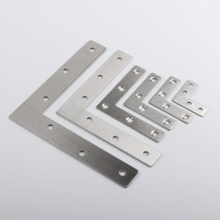 加厚不锈钢角码 90度层板拖L型直角支架衣柜托架固定连接件角铁