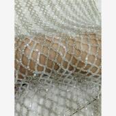 工匠刺绣 国外重工手工珠片面料 钉珠 5米小量起做