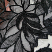 进口水溶蕾丝高定面料 有现货 礼服连衣裙布料 质感好 无弹