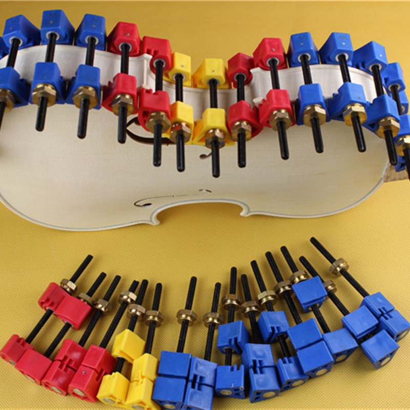 小提琴制作工具 32个小提琴塑料合琴夹子 提琴制作工具