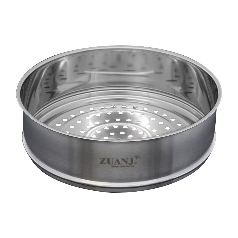 钻技不锈钢家用蒸格加厚加高蒸屉30cm/32cm炒锅蒸格