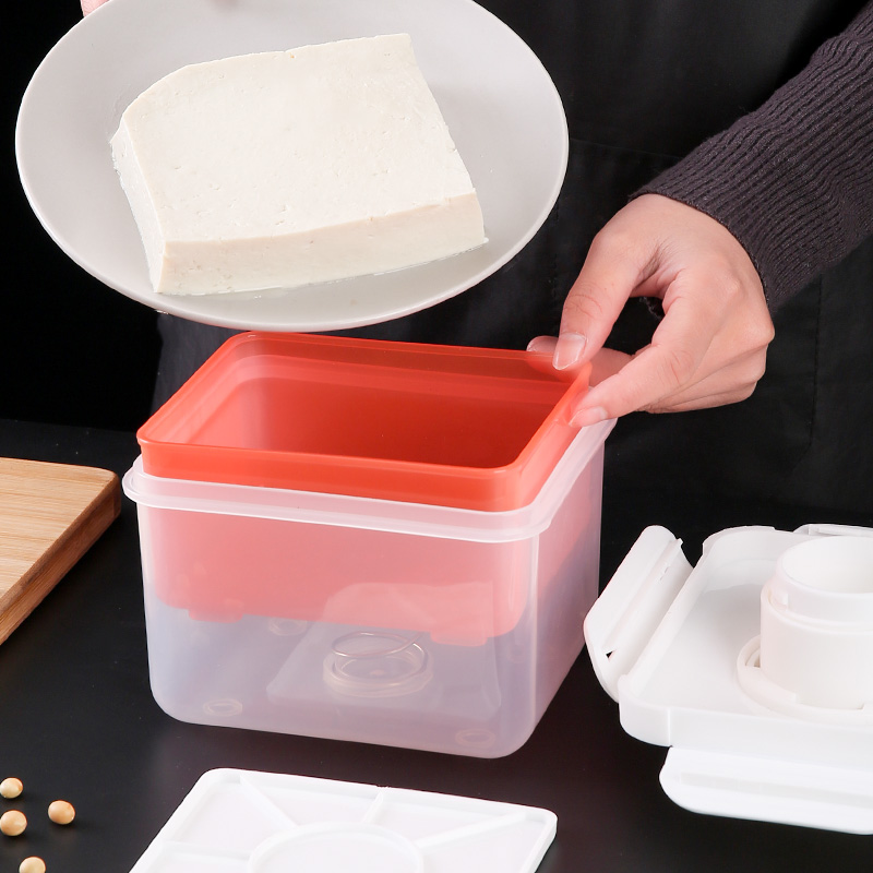 豆腐挤水器家用冻豆腐压水沥干专用工具菜馅酸奶挤压出水压榨工具