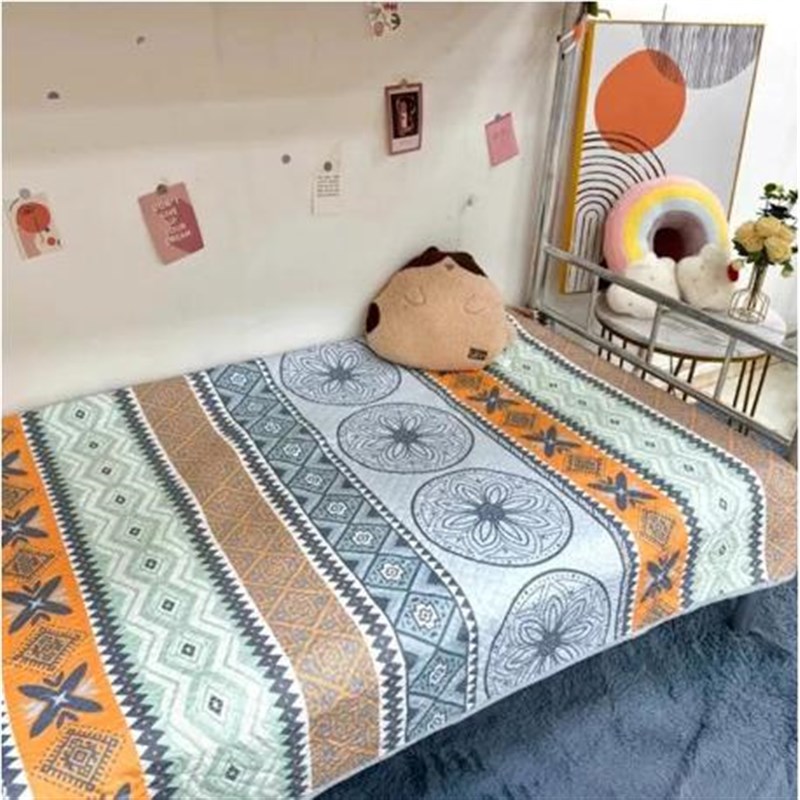 大学生宿舍床盖90*200cm寝室上下铺单人床面防滑床单飘窗沙发垫