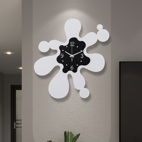 创意挂钟客厅家用时尚钟个性现代简约时钟静音装饰石英钟挂墙钟表