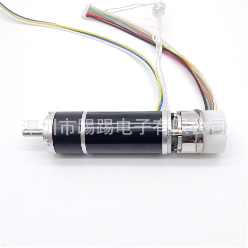 供应12V无刷行星刹车减速电机 PWM调速 2238无刷行星减速电机