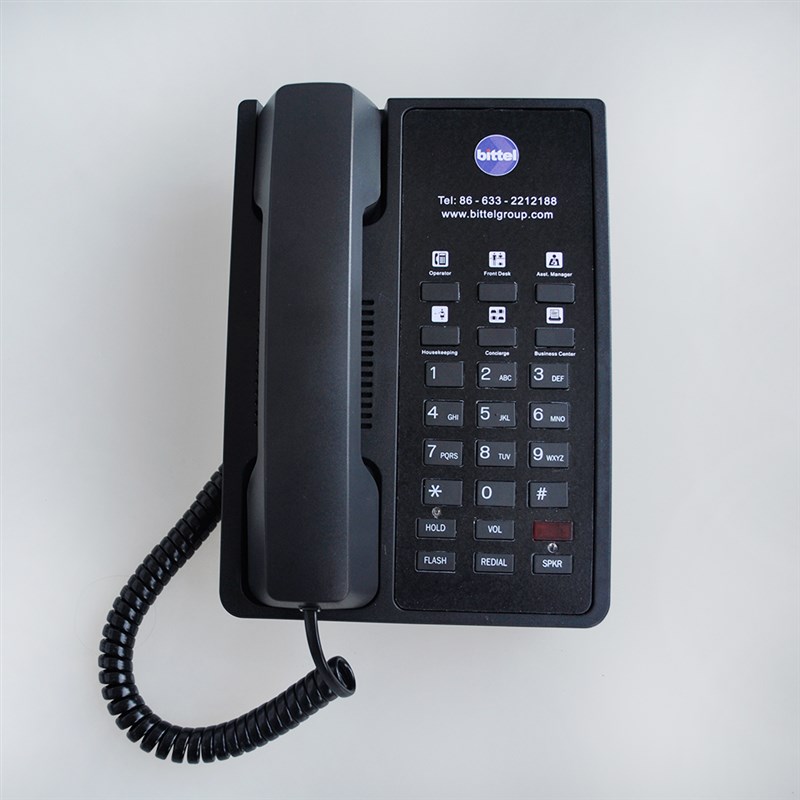 比特bittel经济型星级酒店客房电话机-S宾馆公寓固话时尚坐机