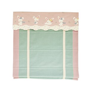 2024新款浅绿色小清新罗马帘折叠帘遮光窗帘小窗户飘窗升降帘