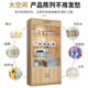 玻璃展示柜产品陈列架化妆品货柜样品展柜带锁美容院礼品柜子组合