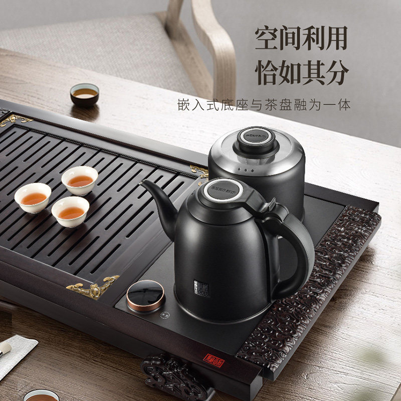 新功底部自动上水电热水壶办公室电茶炉泡茶专用烧水壶电水壶G80