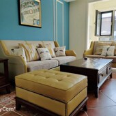 美式 客厅别墅 洛卡沙发