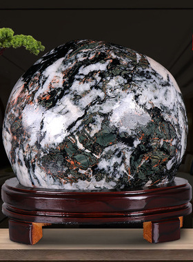 青海七彩石摆件奇石天然原石观赏石头工艺品室内客厅办公室装饰品