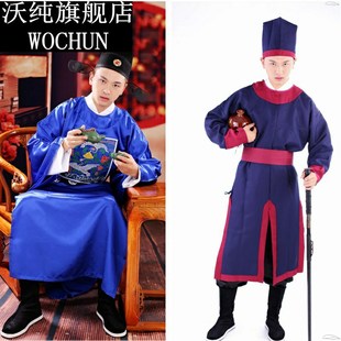 捕快儿童衙役服装官兵影视话剧演出服宋朝明朝古装戏服男轿夫侍卫