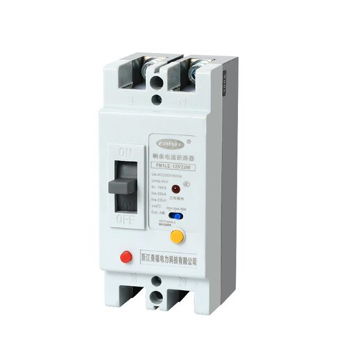 160A漏电保护器FM1LE-250A cm1 100塑壳开关带灯三相漏电保护开关