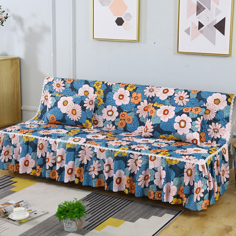 折叠加厚无扶四季通用手沙发床套罩布全盖防滑垫抱枕格子简约北欧,居家布艺,沙发垫,淘宝优惠券,粉丝福利购,淘宝优惠卷