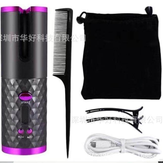 全自动卷发棒无线卷发器不伤发烫发棒充电卷发神器迷你烫发器