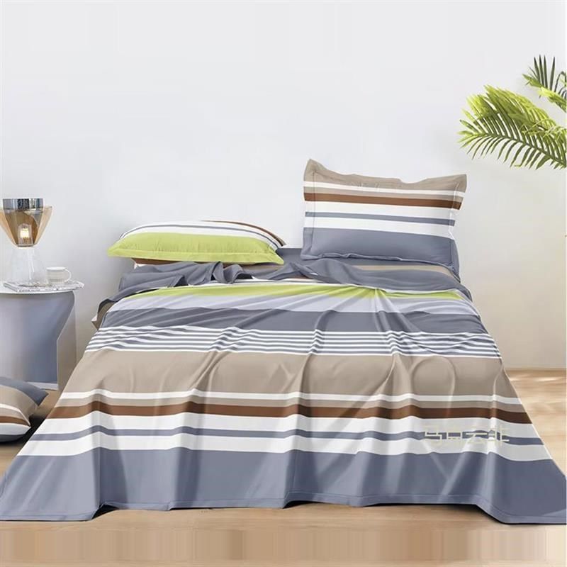 2023新款棉麻老粗布床单云小竹抗皱棉小竹全棉帆布加厚粗布凉席三