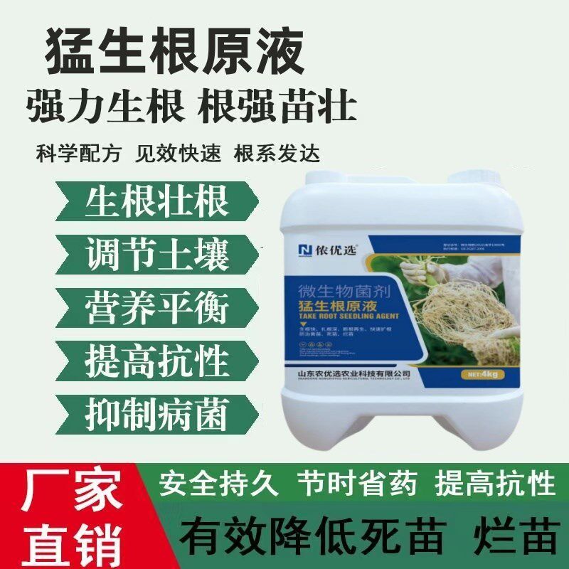 猛生根原液强力生根壮苗剂生根液蔬菜果树花卉大桶冲施微生物菌肥