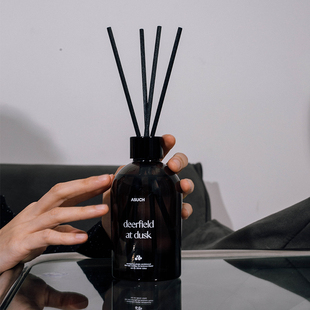 卧室家用助眠散香器 黄昏鹿场无火藤条香薰 ASUCH 檀木苔藓森林