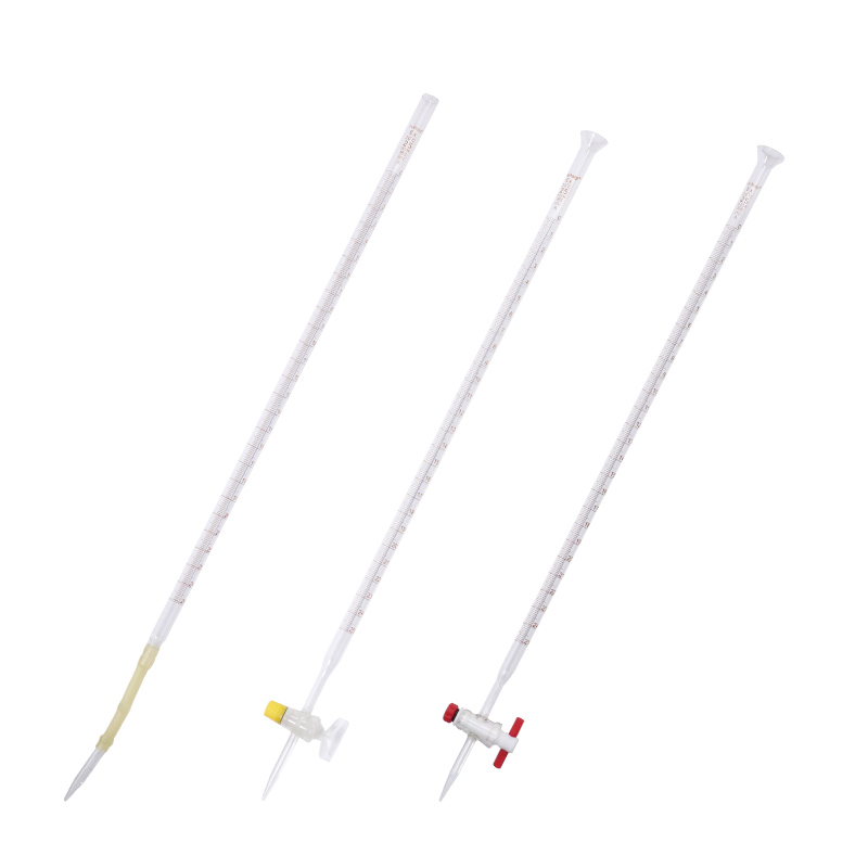 葵花级 可过检 蓝白滴定管10   100ml白色玻璃酸式 碱式滴定管 四