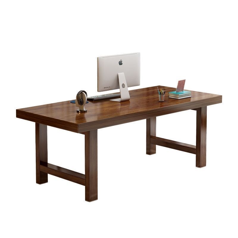 实木书桌台式电脑桌简约家用中学生小户型学习写字桌卧室办公桌子