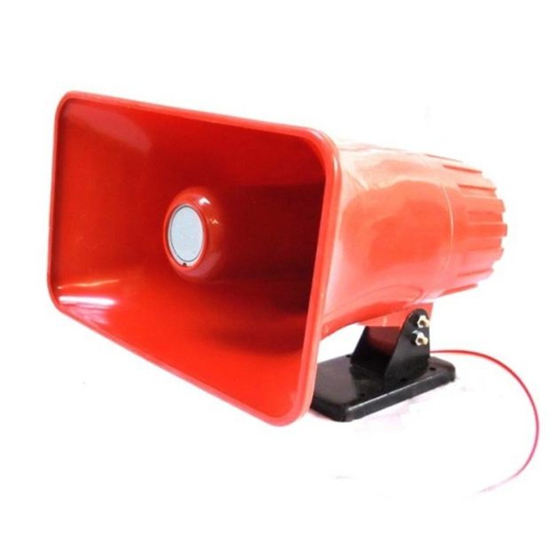 扩音机车载用两块磁铁塑料喇叭地摊叫卖喊话30W大功率号筒扬声器