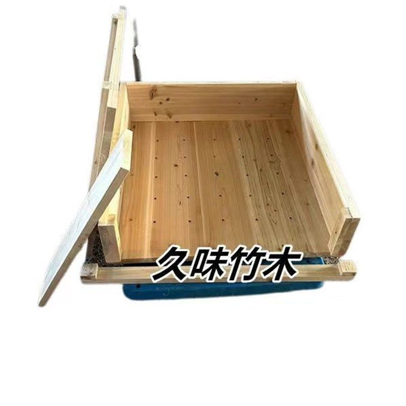 一边可拆卸豆腐箱东北大豆腐框沿街推拉售卖豆腐模具杉木豆腐盒