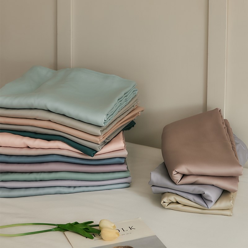 夏季天丝被套单件 60支凉感冰丝100%莱赛尔纤维双人200x230被罩